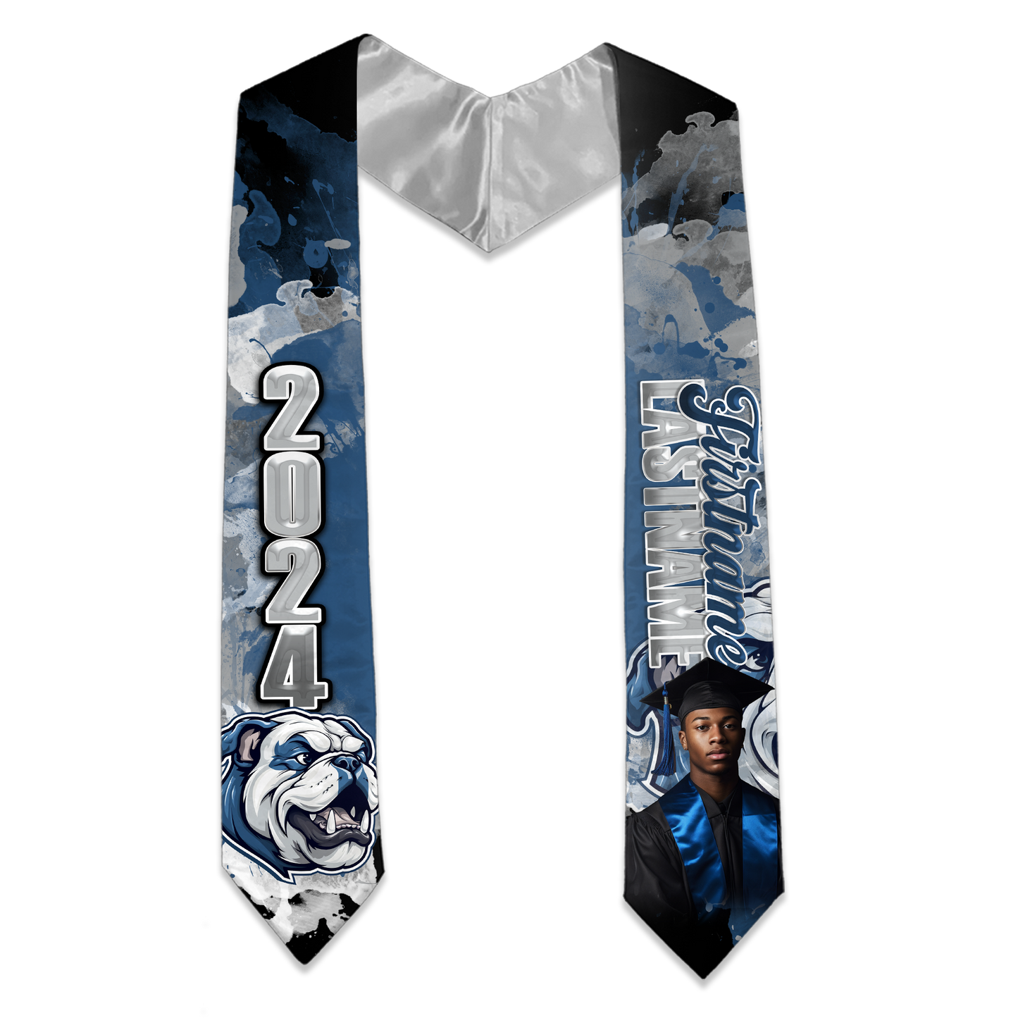 Graduation Personalized Photo Stole