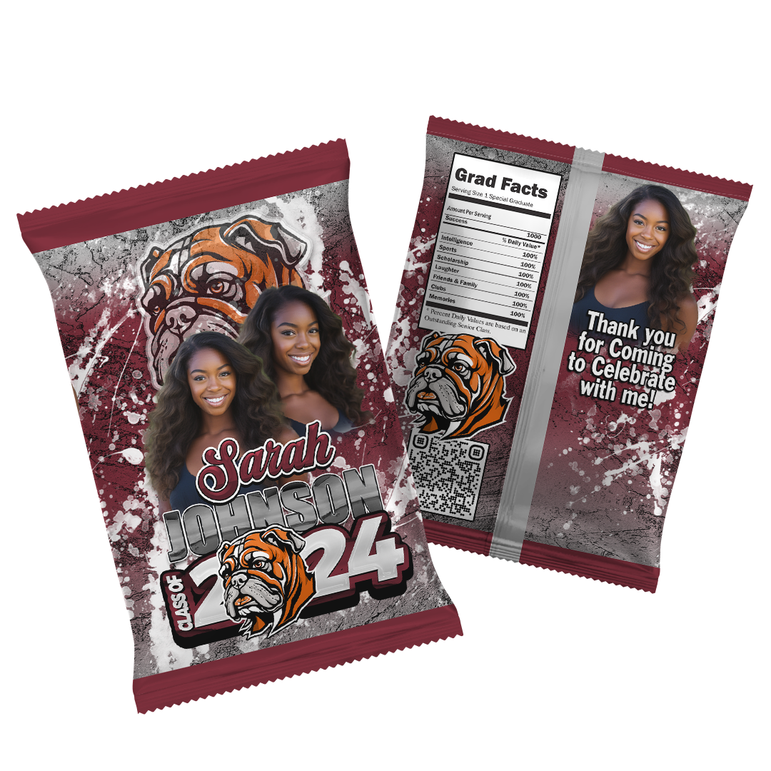 Graduation 2024 Custom Chip Bag