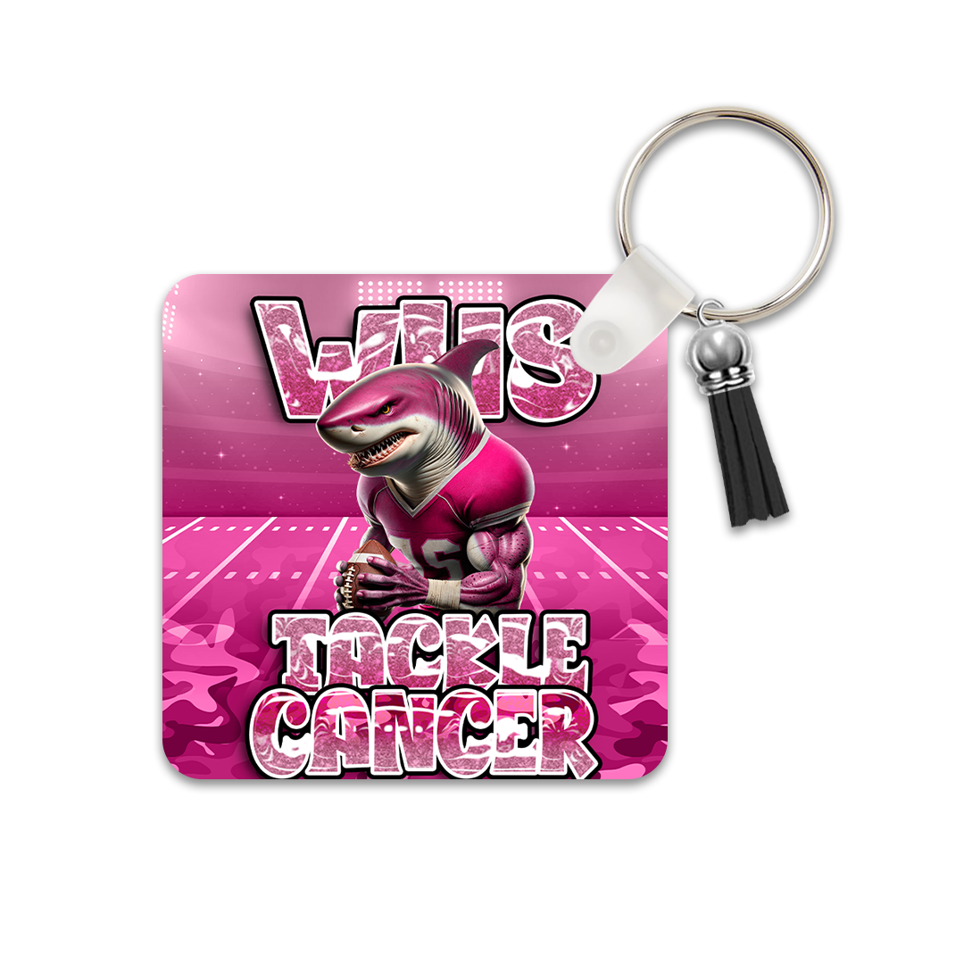 PinkOut Rally Keychain