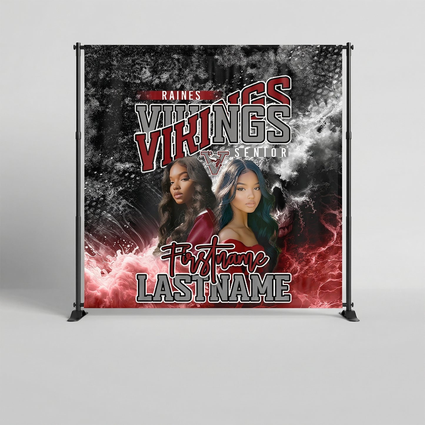 Custom Graduation Photo Backdrop – Personalized Party Banner
