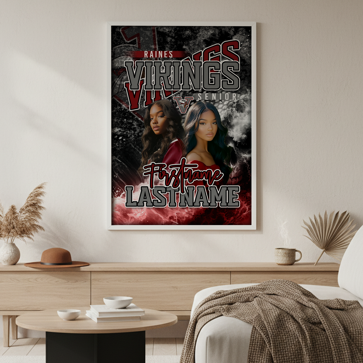 Custom Senior or Sports Poster Print